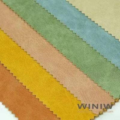 DMF Free Garment PU Leather Synthetic 0.5mm 0.6mm 0.7mm Thickness Waterproof