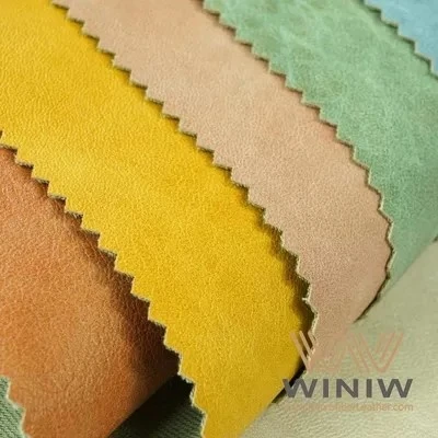 DMF Free Garment PU Leather Synthetic 0.5mm 0.6mm 0.7mm Thickness Waterproof