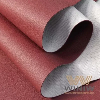 Durable And Comfortable Artificial Microfiber Automotive Faux PU Leather Upholstery