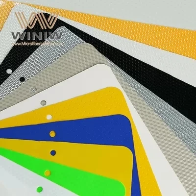Various Patterns Microfiber Imitation Synthetic Leather Ball Making Leather